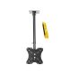 Adjustable Ceiling Tv Mount 14-42 Inch With MINI Yellow Spirit Level