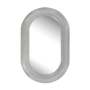 Willow Wave Mirror - Grey