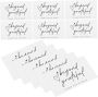 100PCS Thank You Cards For Business Style Cards Envelopes Bulk Pack