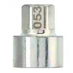 Professional Metal Wheel Locking Wrench Heavy Duty Lug Nut Socket Remover For Wheel Lock Lug Nuts Excellent Performance For Diy