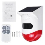 Pet Friendly Solar Motion Alarm With Remote