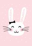 Bunny - Canvas Print - 600MM X 600MM