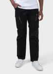 Ben Sherman Black Cargo Pants - W40 L32 Black