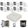 8 Channel 1080P Colorvu Complete Kit