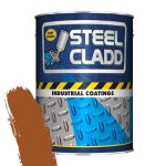Steel Cladd Quick Dry Enamel Fiat Brown 1L Livestainable