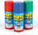 Party Streamer Spray String In A Can – Pack Of 3