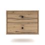 Bam Drakensberg Two Drawer Bedside Table - Tunari