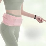 Running Waist Phone Bag - Pink - S