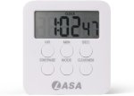 Loud Alarm Countdown Clock Magnetic Back Digital Kitchen Timer