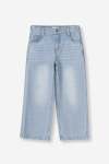 GIRLS Baggy Denim - 10 Light Wash