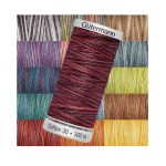 Gutermann Variegated Sewing Thread Cotton 30 - Stitch And Go