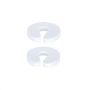 Inovv Foam Door Stopper 2 Pack Baby Proof Doors Sleek Design Child Safety