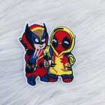 Baby Wolverine And Deadpool Patch