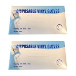 - Disposable Vinyl Gloves 200 Gloves