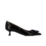 Annytah W Ballerina Flats -black