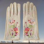 Thickened Warm Gloves – Beige Cat TWGC1