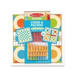 Melissa Wooden Chess & Pachisi