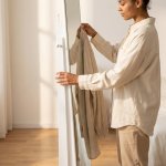 Multifunctional Rotatable Full-length Mirror