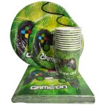 Game On Paperplate Set 40PC