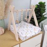 Changing Mat Cover Small Safari And Leaf Print
