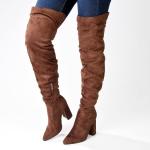 Madison Portia Boots - Chocolate - 8