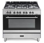 Elba 5 Burner Gas Cooker Electric Oven 90CM - 01 9CX827N