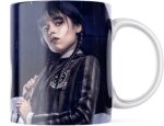 Wednesday Adams Themed Printed Coffee Cup Ceramic Coffee Mug