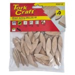 Tork Craft Wood Joining Biscuits NO.0 50 Piece 42MM