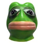 Latex Frog Head Mask