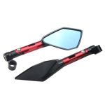 Universal New Motorcycle Rear View Mirror Sports Car Rearview Mirror Cnc Aluminum Alloy Rear-view Mirrors Motorcycle Accessories