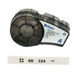 Brady High Performance Labels Black On Transparent Polyester B-430 M21-375-430 9.53 X 6.4 M Roll