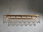 Lionel Oval Chandelier