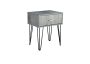 Milan Bedside Table - Charcoal
