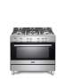 ELBA Classic 90CM 5 Burner Gas Cooker With Gas Oven - Silver