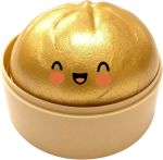 Yellow Dumpling Squishies Giant Glitter Dumpling Box Colorful Sensory Toys
