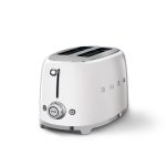 Smeg 2-SLOT Toaster - 50'S Style White