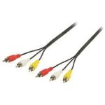 3 Rca Male To 3 Rca Male - 4.5M