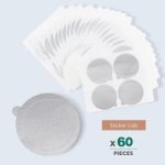Coffee Accessories Foil Compatible For Nespresso 60PCS Foils