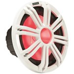 45KMG10W- Kicker Marine 45KMG10W 10INCH Grill With Leds White