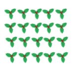 Xmas Holly Leaf Small Pack Of 20