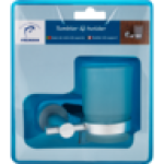 Premium Single Bathroom Tumbler & Holder Set 2 Piece
