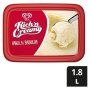 Ola Rich N Creamy Vanilla Flavoured Ice Cream Tub 1.8L