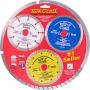 Diamond Blade 3PCE Set 115 Con Seg Turbo Colour Pack