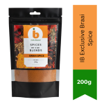 Ib Braai Spice South African Bbq Seasoning Braai Masala 200G - Ultimate Meat & Grill Spice Blend For Shisa Nyama Chops Steaks Wo