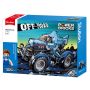 Building Set: Pull Back Powerbricks - Off Road Vehicle - 273 Piece