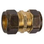 Compression Brass Coupler Cxc 15MM Sabs Livestainable