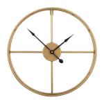 40CM Quin Gold Metal Clock
