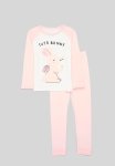 PoP Candy Reglan Sleeve Pj Set - Pink