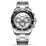 Megir 2064 Chronograph Watch - White