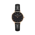 Petite Sheffield Rose Gold Black 28MM Watch